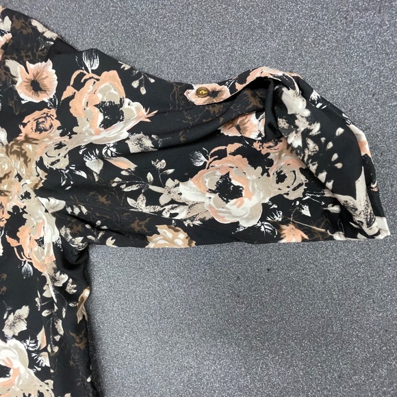 Brand: MPH Collection, Size:Unknown possibly 1X,  Color:Black, peach, white - Picture 3 of 13